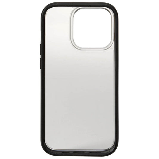 WOODCESSORIES Clear Case Handy-Cover für Apple iPhone 13, iPhone 14 transparent, schwarz | ECO628