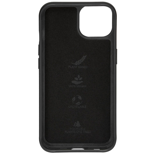 WOODCESSORIES Bio Case Classic Handy-Cover für Apple iPhone 13, iPhone 14 schwarz | ECO648