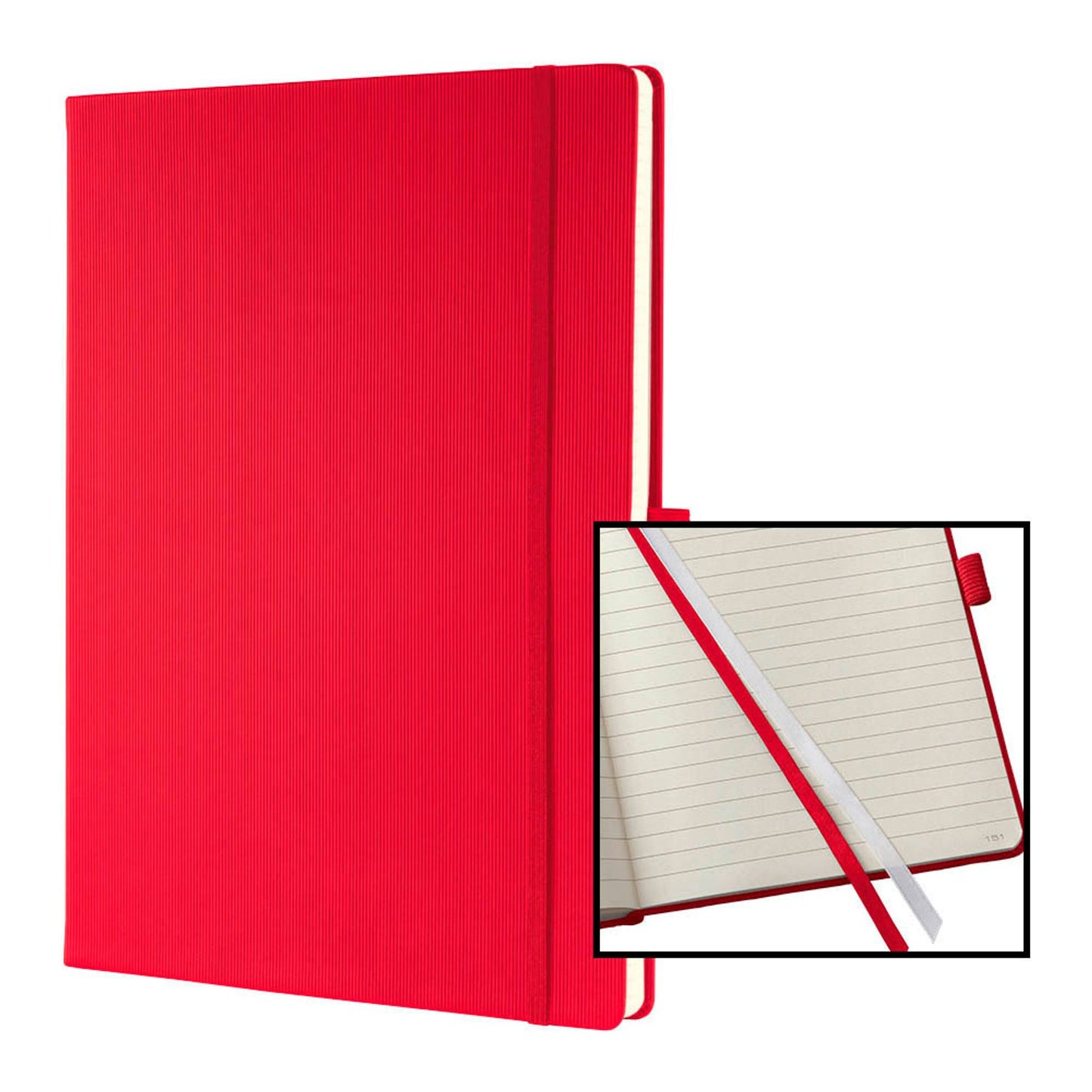 SIGEL Notizbuch Conceptum® ca. DIN A4 liniert, Hardcover 194 Seiten