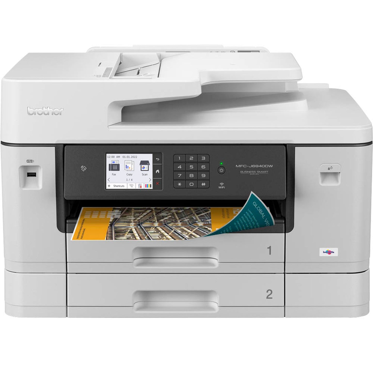 brother MFC-J6940DW 4 in 1 Tintenstrahl-Multifunktionsdrucker grau | MFCJ6940DWRE1
