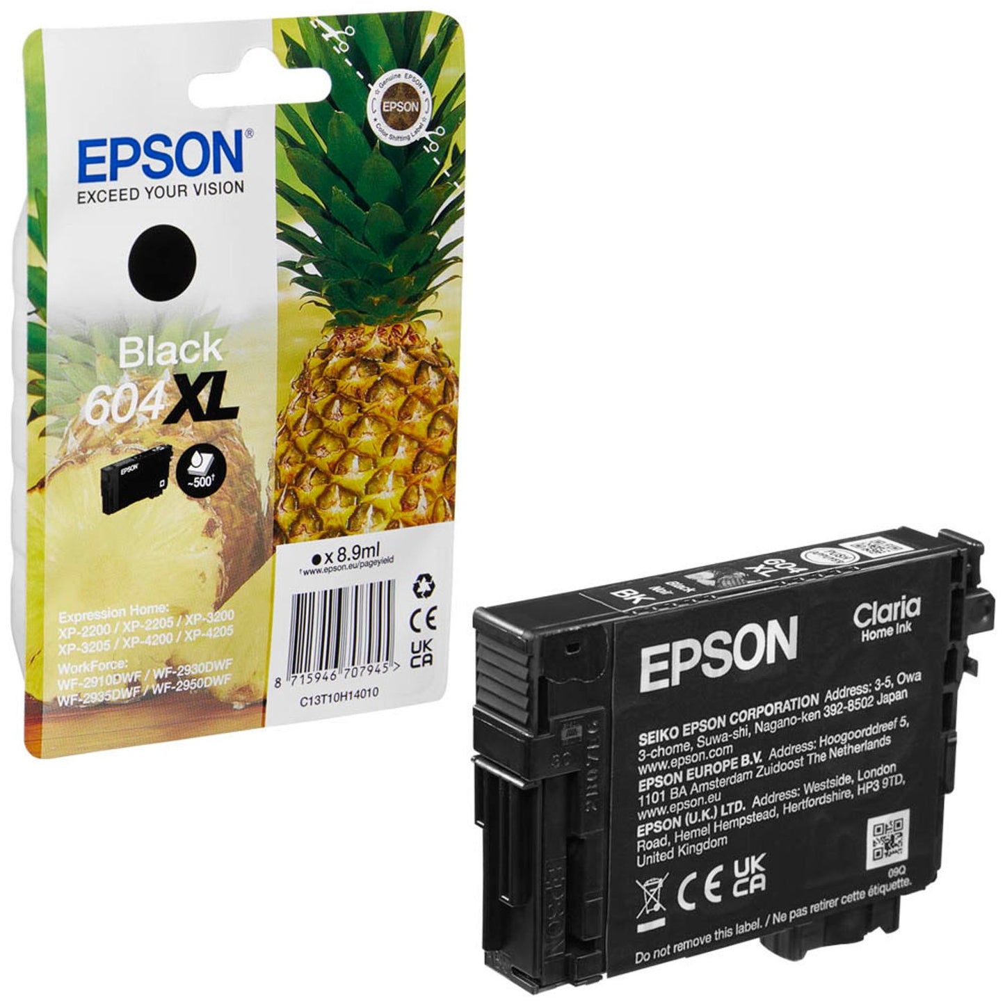 EPSON 604XL/T10H14 schwarz Druckerpatrone | C13T10H14010