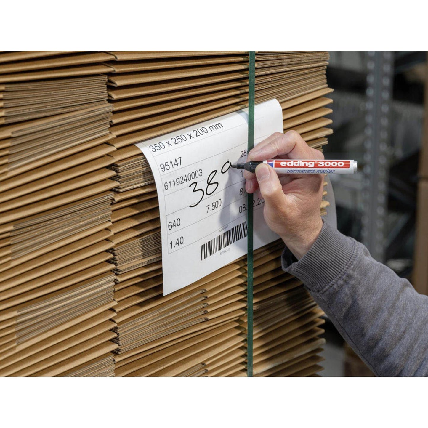 edding 3000 Permanentmarker gelb 1,5 - 3,0 mm | 4-3000005
