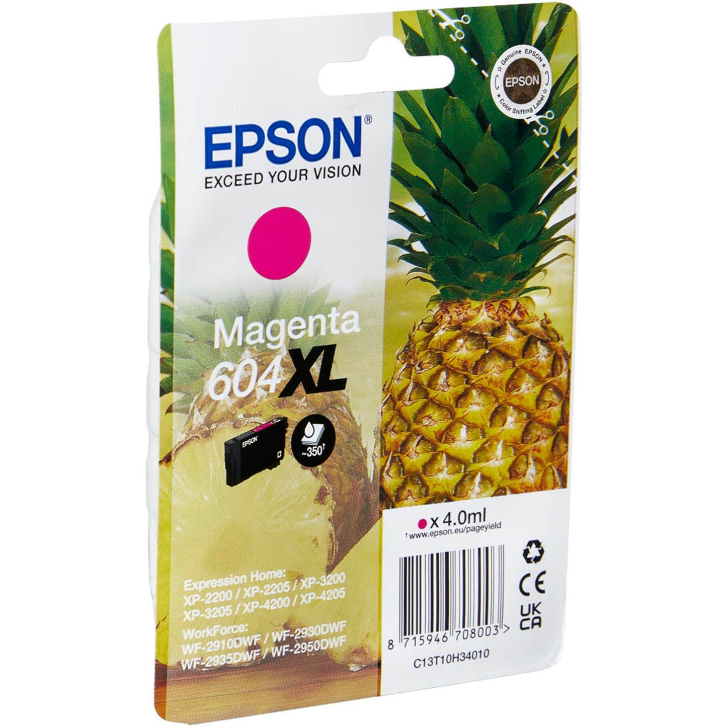 EPSON 604XL/T10H34 magenta Druckerpatrone | C13T10H34010