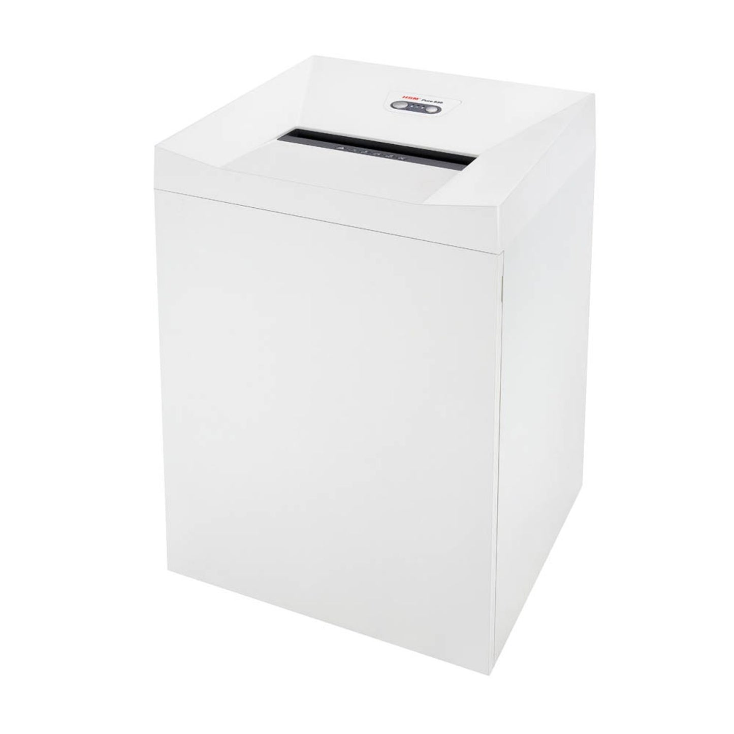 HSM Pure 830 Aktenvernichter mit Partikelschnitt P-4, 4,5 x 30 mm, bis , weiß | 2383131