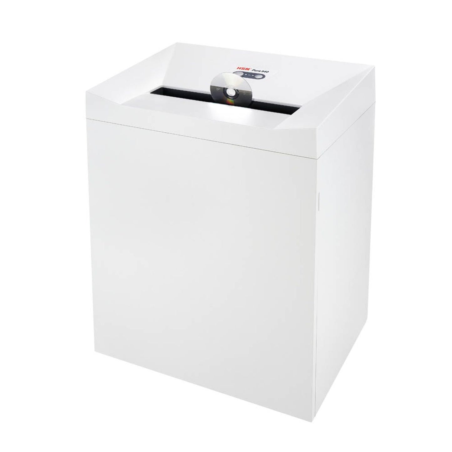 HSM Pure 940 Aktenvernichter mit Partikelschnitt P-4, 3,9 x 40 mm, bis , weiß | 2393131