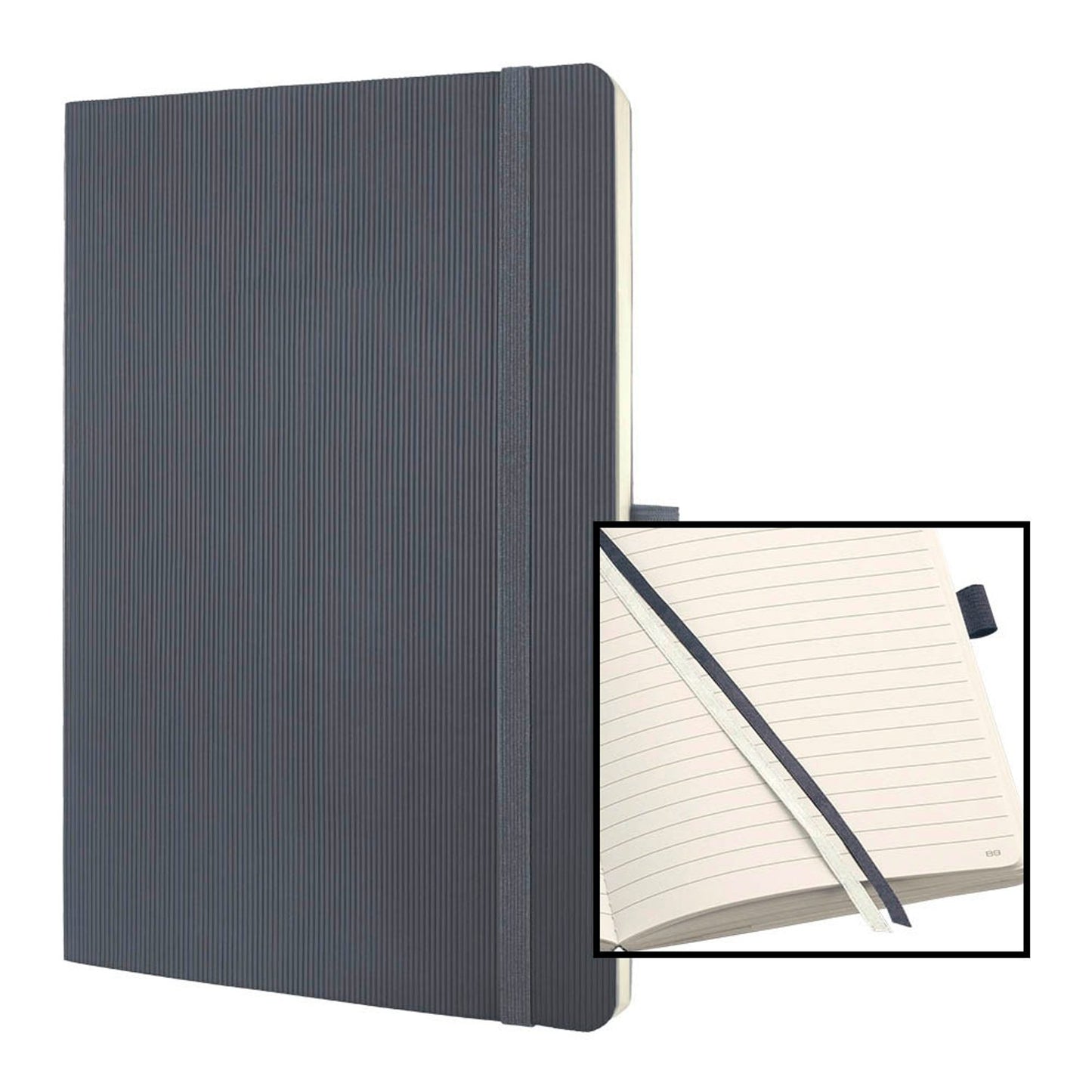 SIGEL Notizbuch Conceptum® ca. DIN A5 liniert, Softcover 194 Seiten