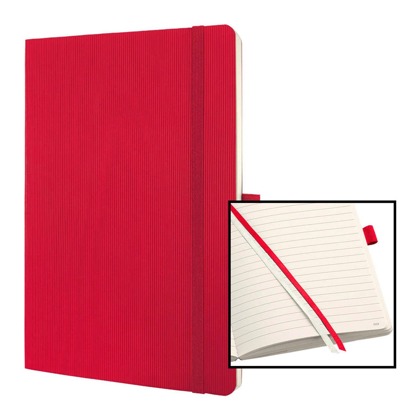 SIGEL Notizbuch Conceptum® ca. DIN A5 liniert, Softcover 194 Seiten