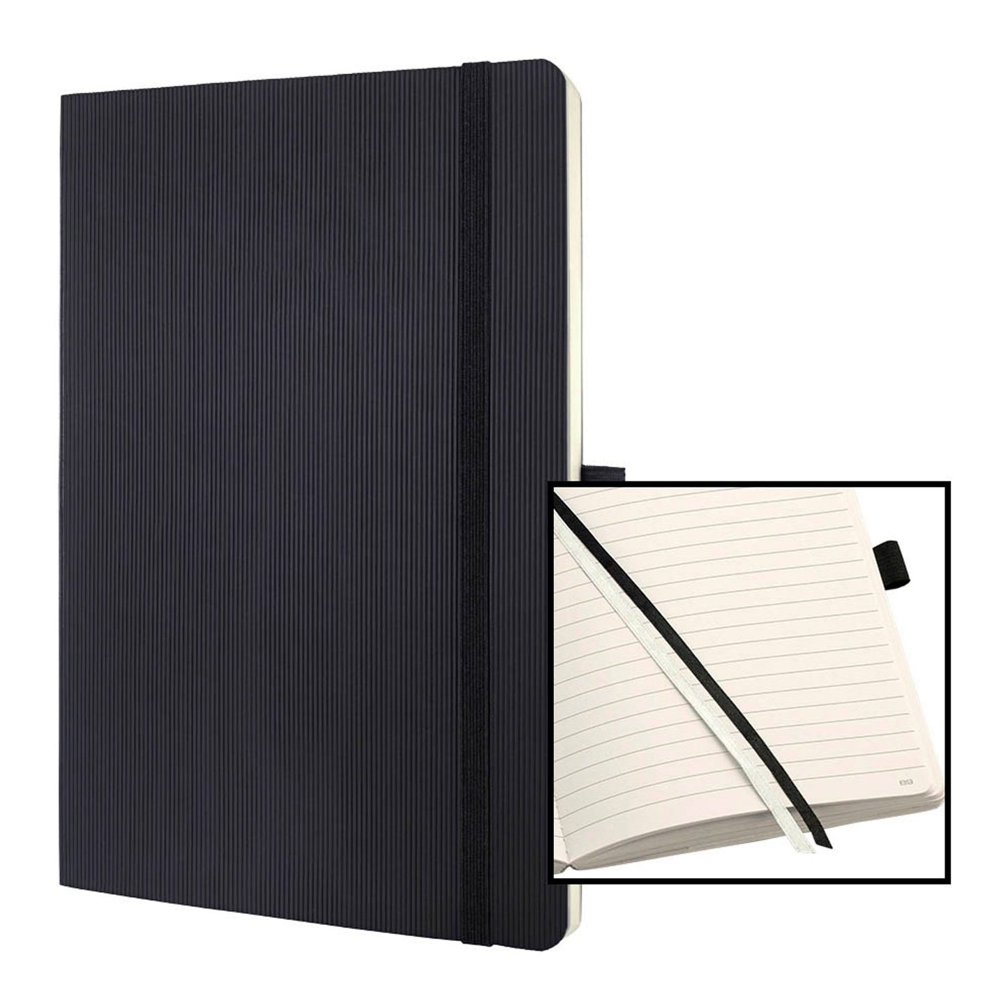 SIGEL Notizbuch Conceptum® ca. DIN A5 liniert, Softcover 194 Seiten