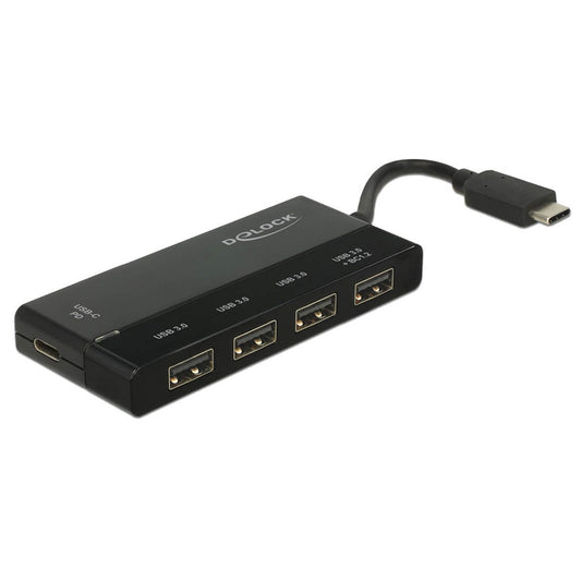 DeLOCK USB-Hub 5-fach schwarz | 62793
