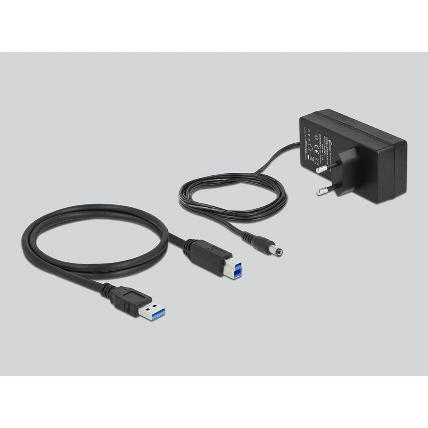 DeLOCK USB-Hub 7-fach grau | 63264
