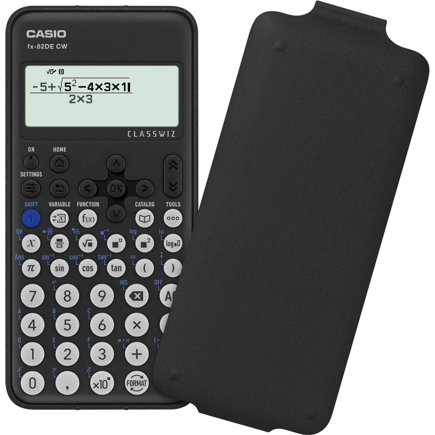 CASIO Wissenschaftlicher Taschenrechner schwarz | FX-82DE CW