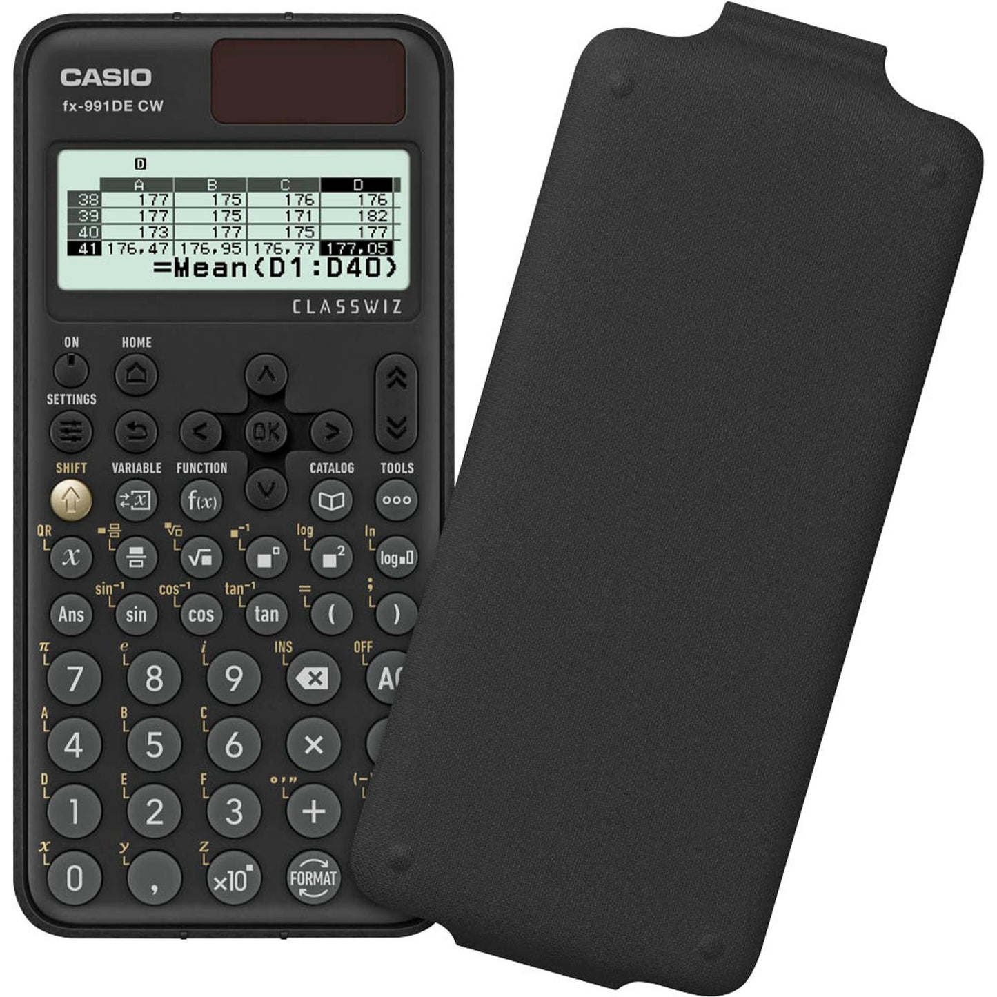 CASIO Wissenschaftlicher Taschenrechner schwarz | FX-991DE CW