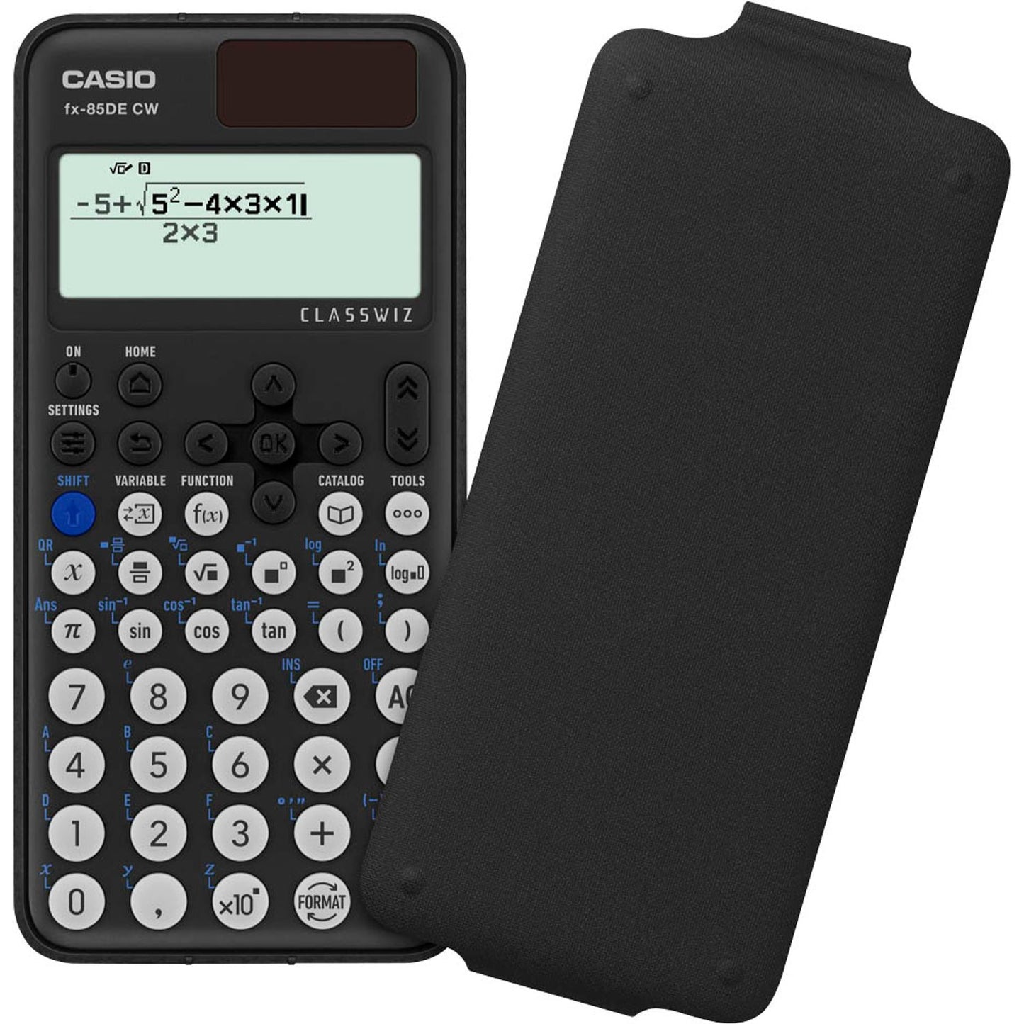 CASIO Wissenschaftlicher Taschenrechner schwarz | FX-85DE CW