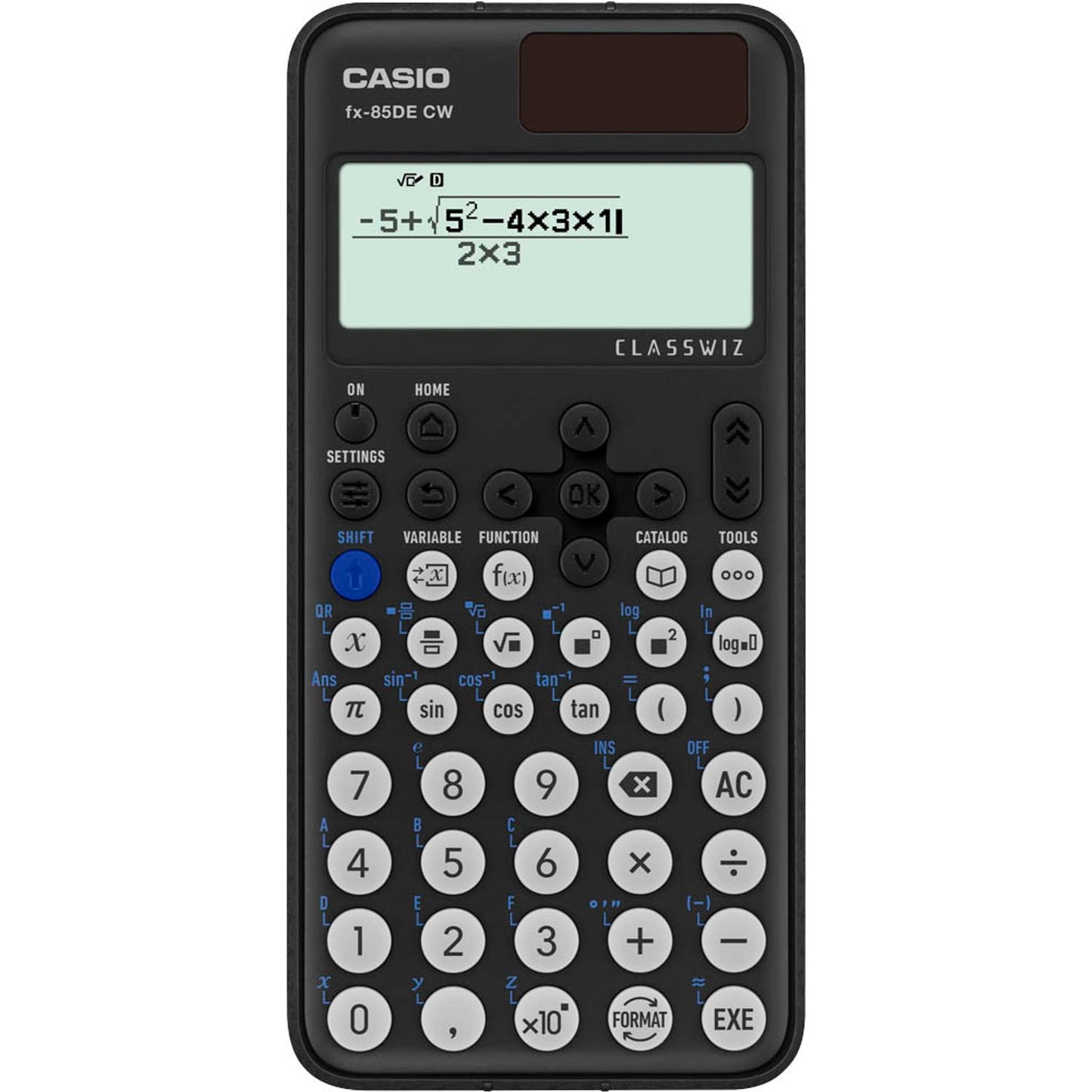 CASIO Wissenschaftlicher Taschenrechner schwarz | FX-85DE CW