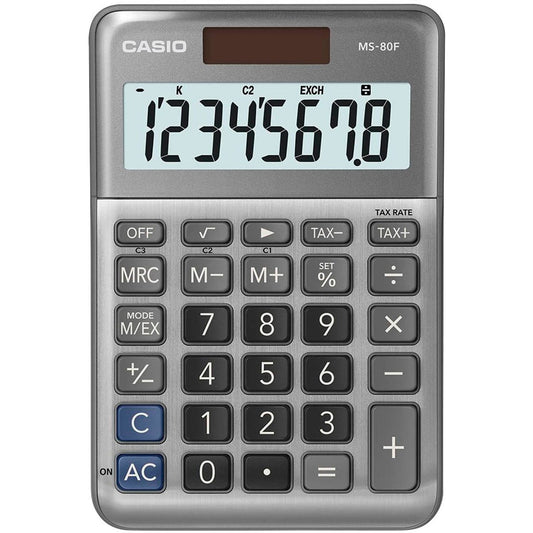 CASIO Tischrechner grau | MS-80F