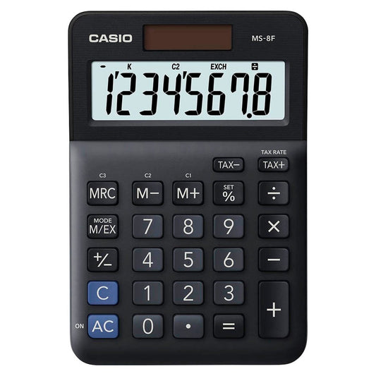 CASIO Tischrechner schwarz | MS-8F