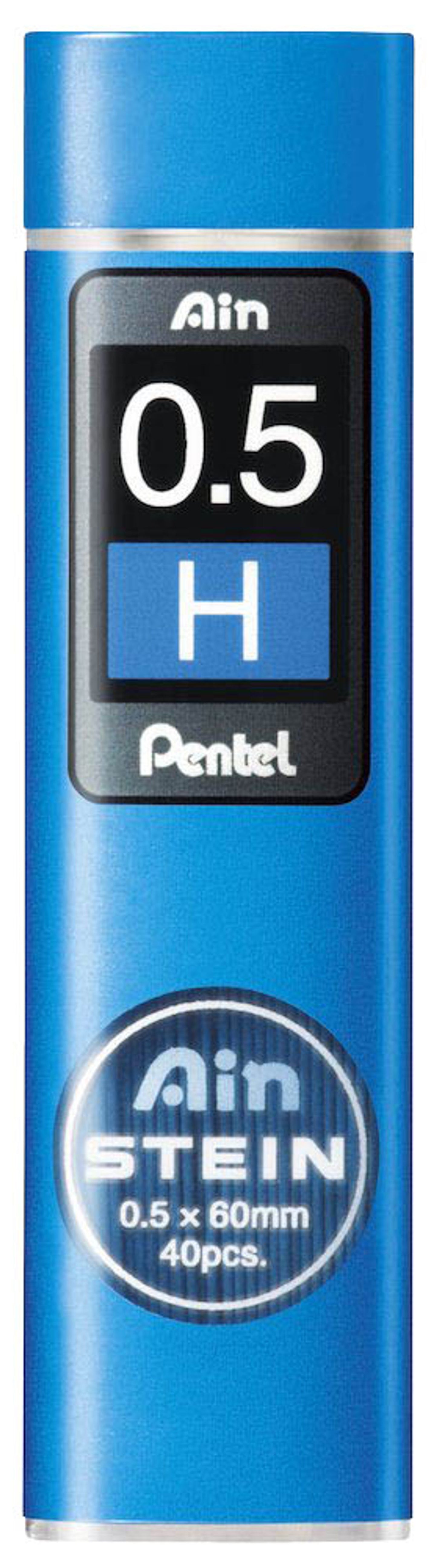 Pentel Ain Stein Feinminen-Bleistiftminen schwarz H, 40 St.