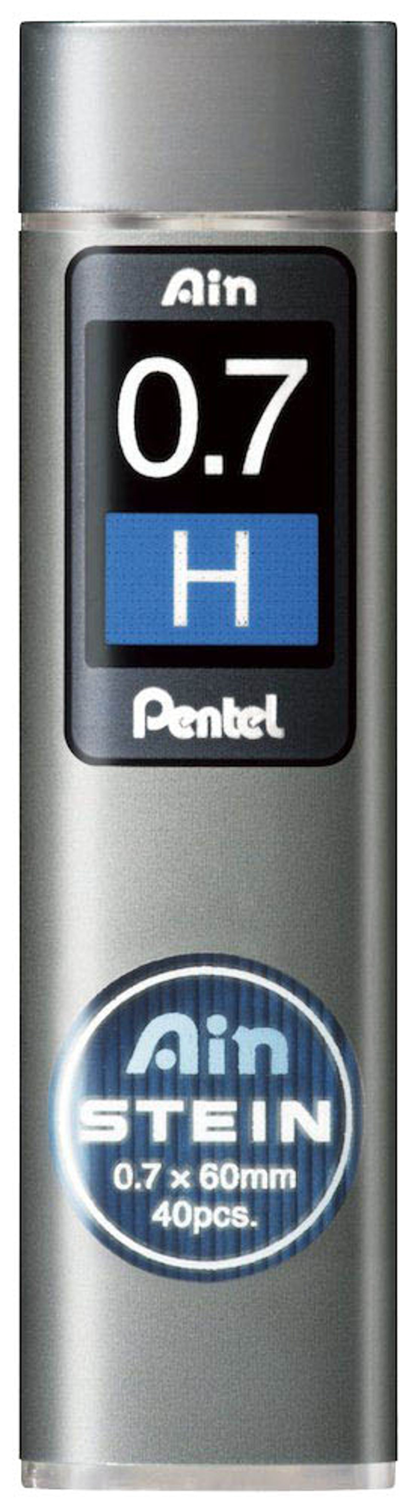 Pentel Ain Stein Feinminen-Bleistiftminen schwarz H, 40 St.