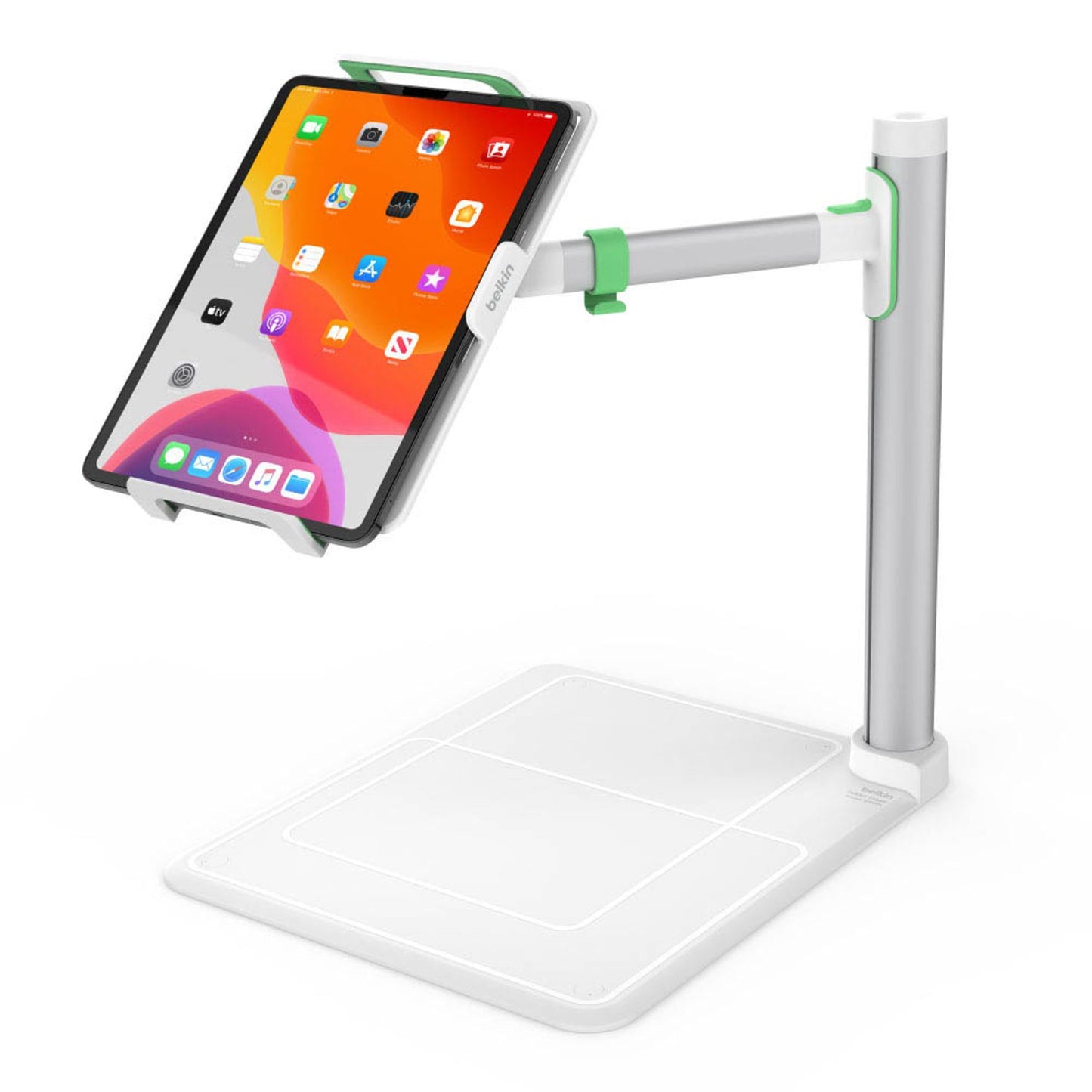 belkin Tablet-Halterung Stage 2.0 weiß für 1 Tablet, Tischständer | EDC001