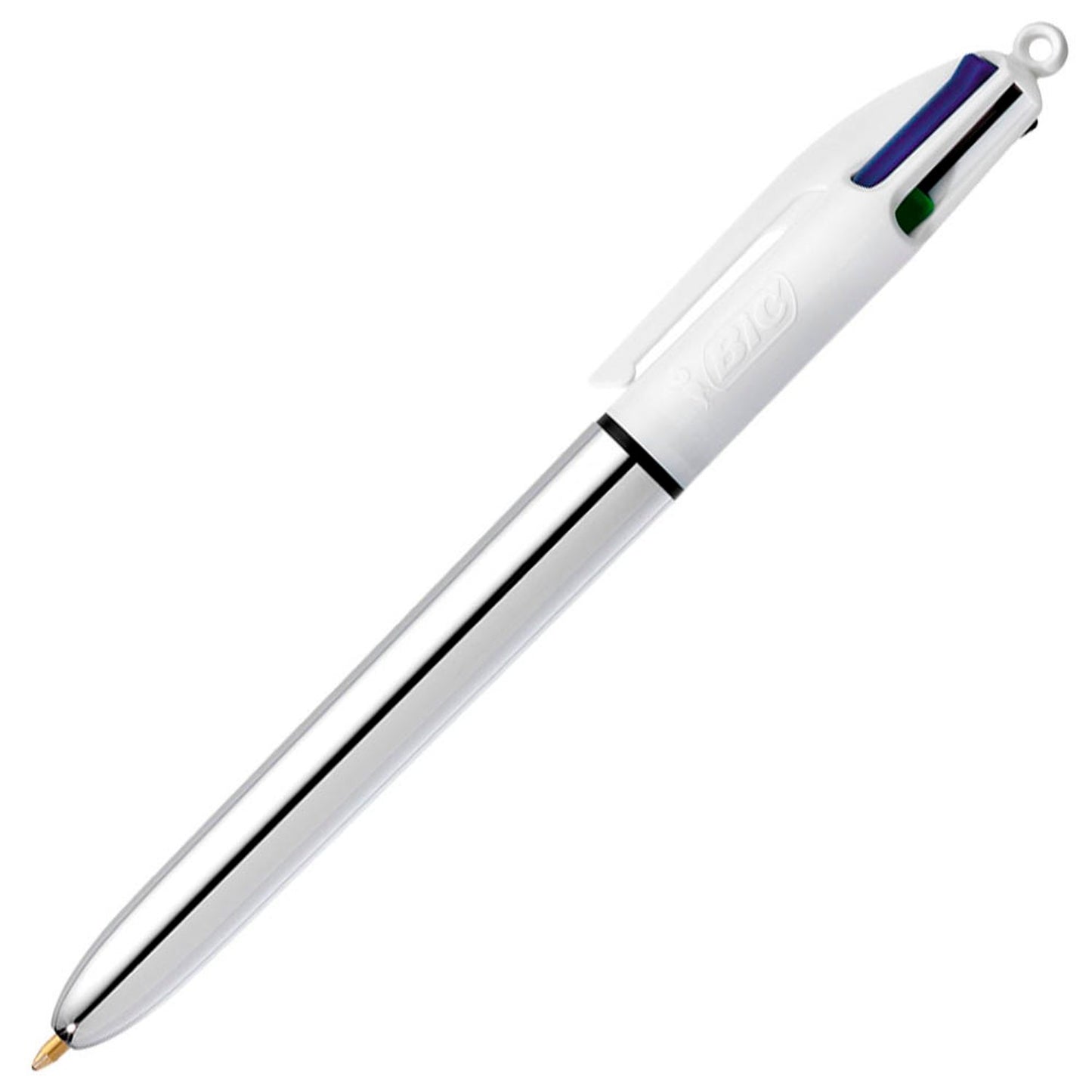 BIC 4-Farben-Kugelschreiber 4 Colours Shine, Schreibfarbe: farbsortiert, 1 St.