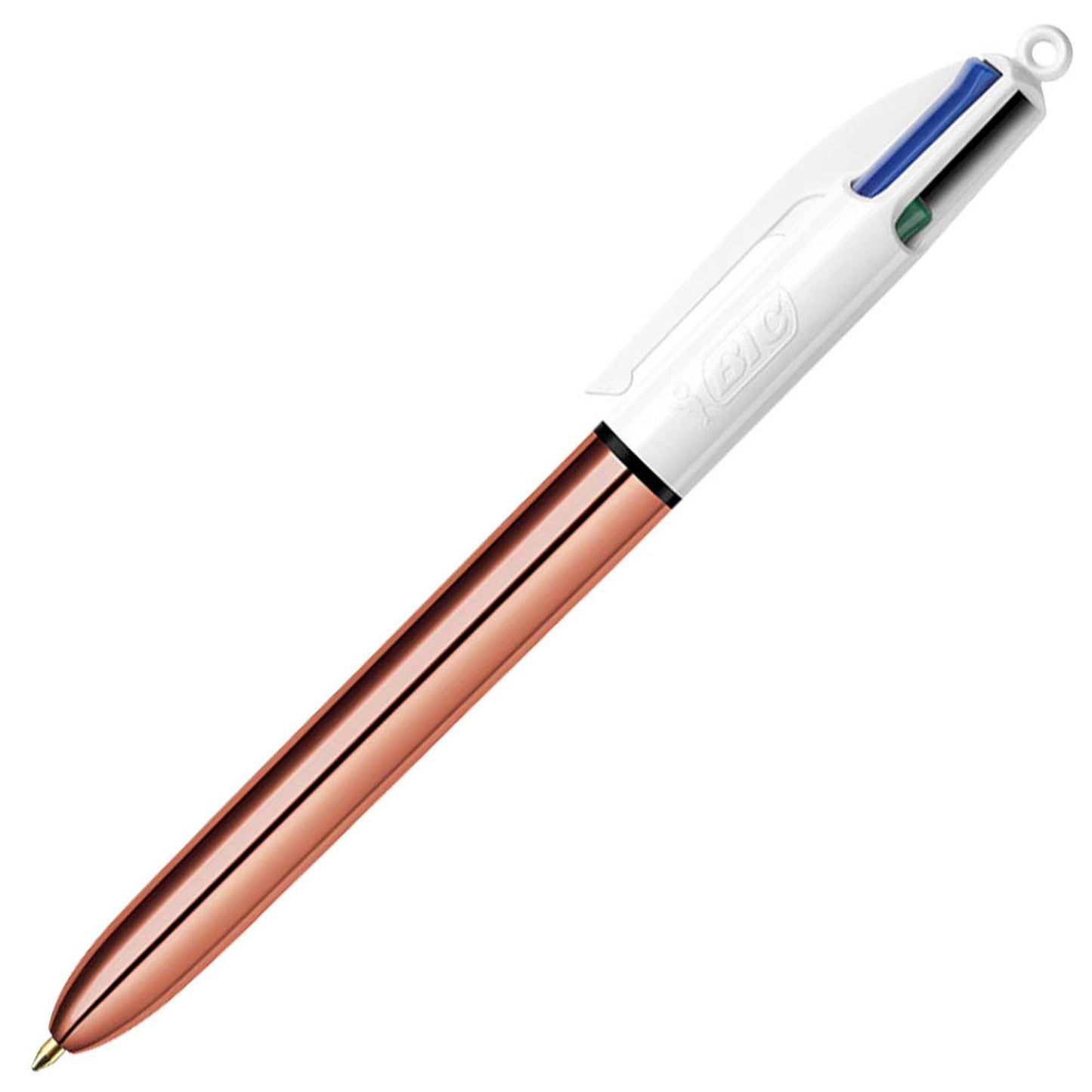 BIC 4-Farben-Kugelschreiber 4 Colours Shine, Schreibfarbe: farbsortiert, 1 St.