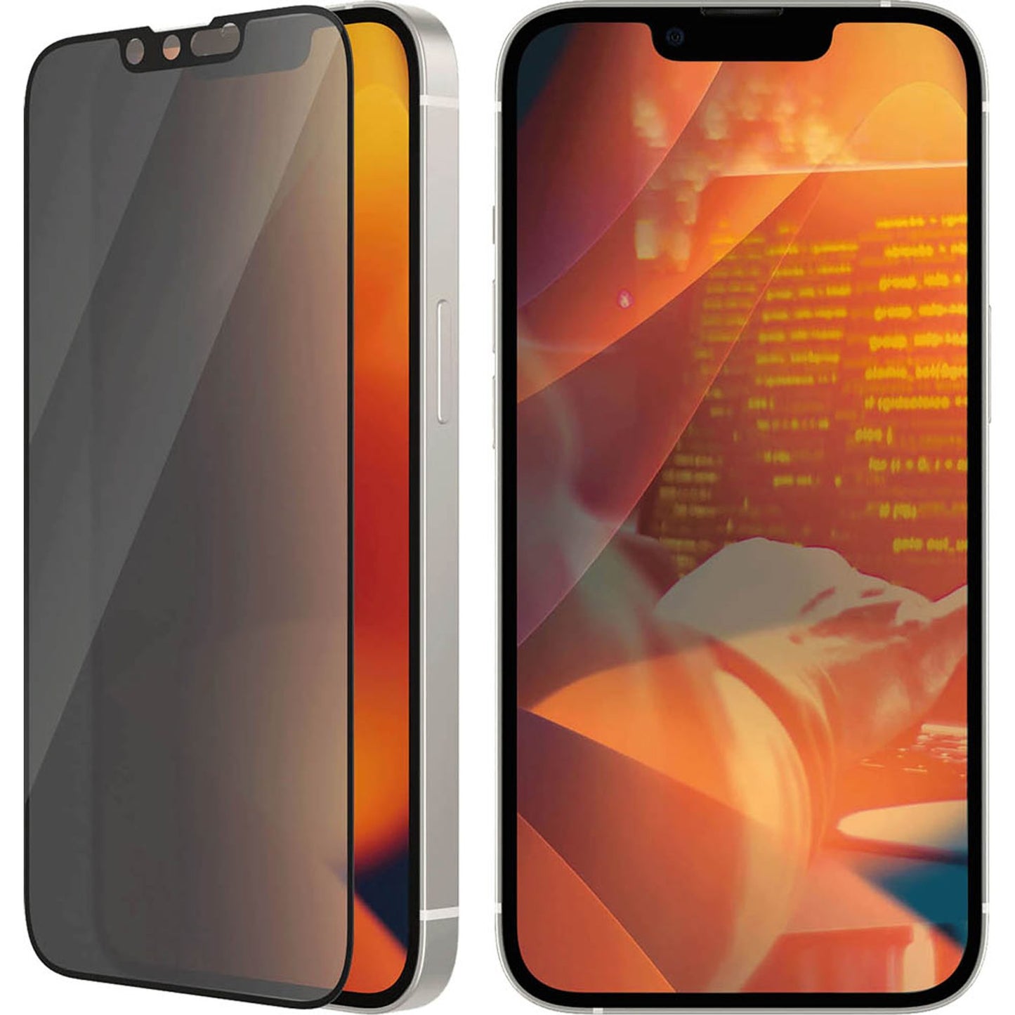 PanzerGlass™ Display-Blickschutzfolie für Apple iPhone 13, iPhone 13 Pro, iPhone 14 | P2783