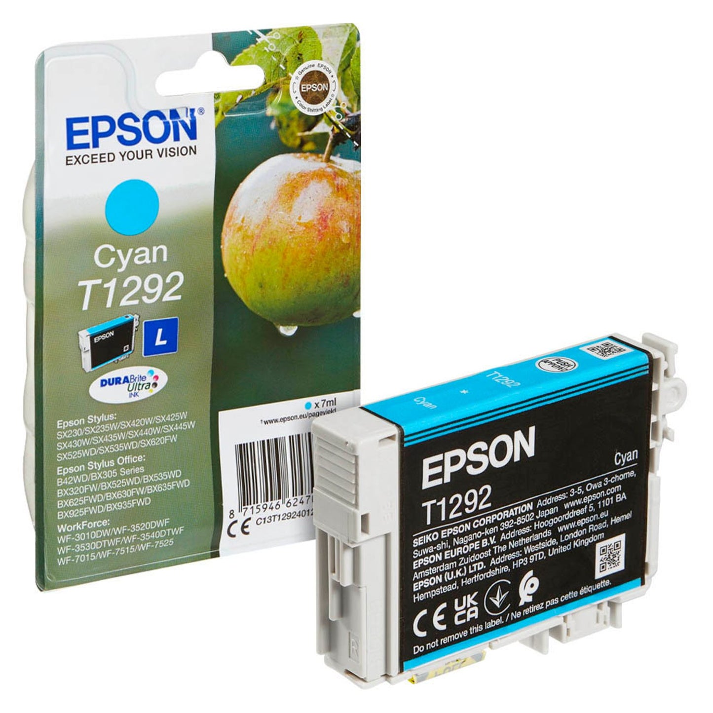 EPSON T1292L cyan Druckerpatrone | C13T12924012