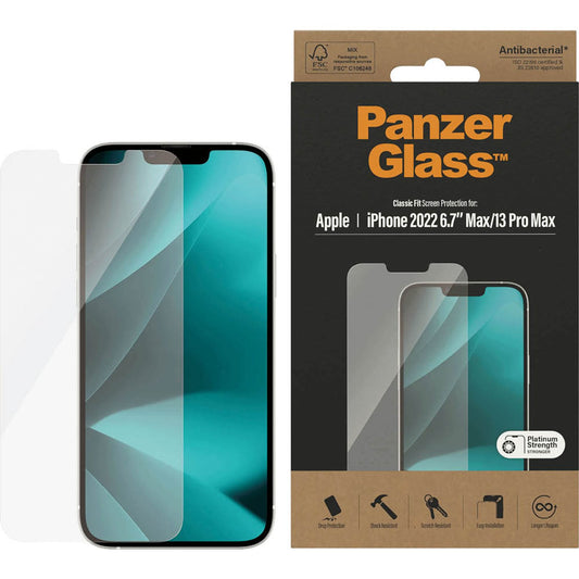PanzerGlass™ Display-Schutzglas für Apple iPhone 13 Pro Max, iPhone 14 Pro Max | 2769