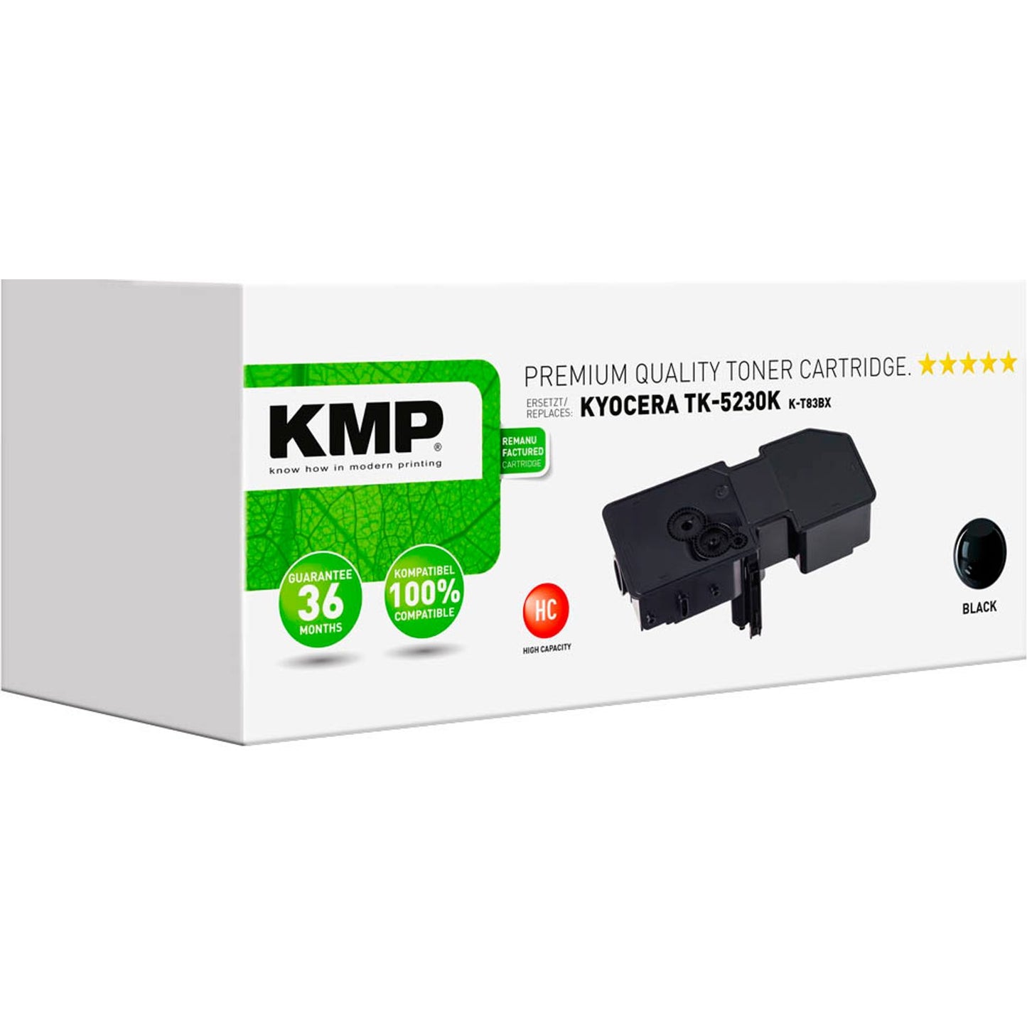 KMP K-T83BX schwarz Toner kompatibel zu KYOCERA TK-5230K | 2911,3000