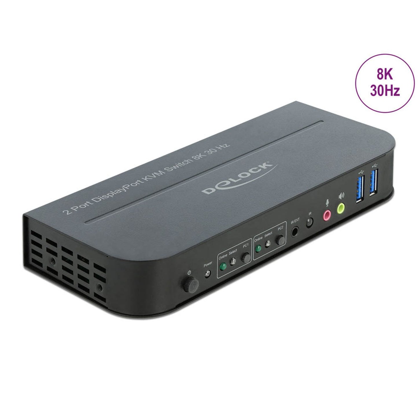 DeLOCK 8K 30 Hz KVM-Switch | 11482
