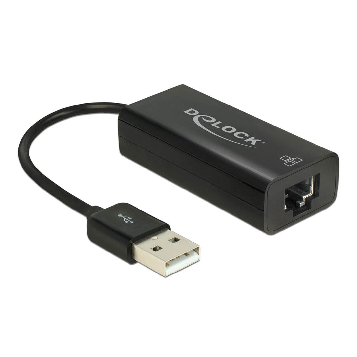 DeLOCK USB 2.0 A/RJ-45 LAN-Adapter | 62595