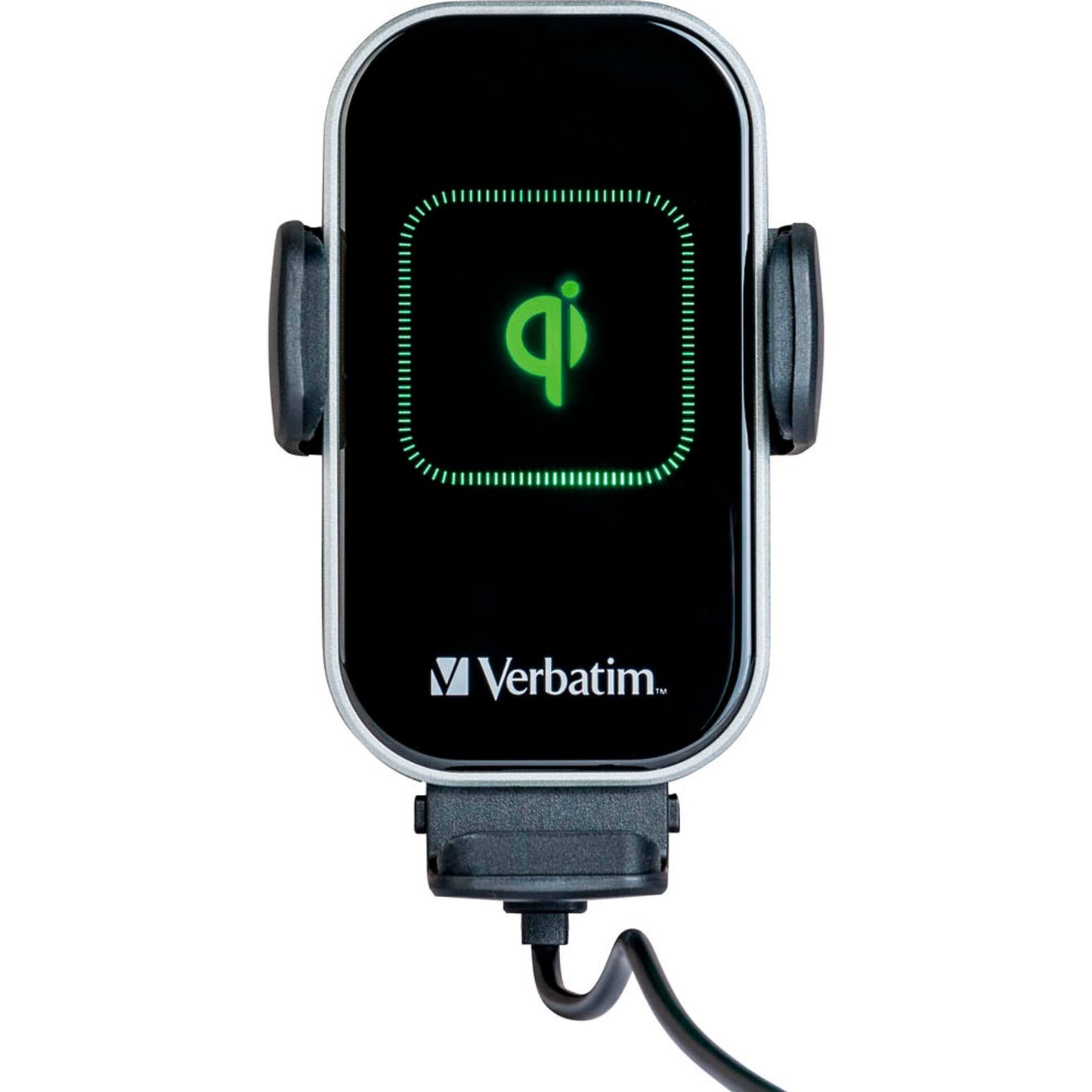 verbatim Car Charger FWC-02 Induktives Kfz-Ladegerät schwarz, Kabellänge: 1,0 m, 15 Watt | 49553