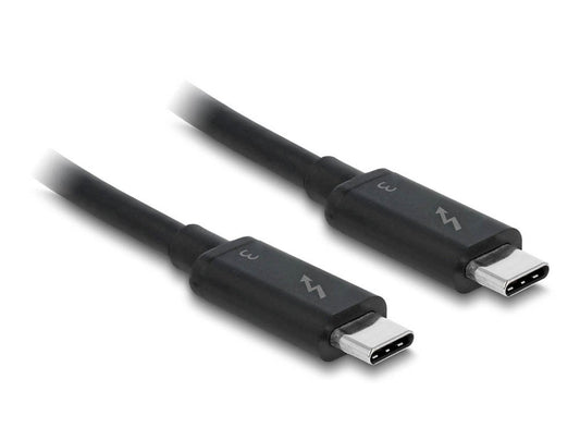 DeLOCK Thunderbolt 3 USB-C-Stecker Kabel 5A schwarz, 1 St.