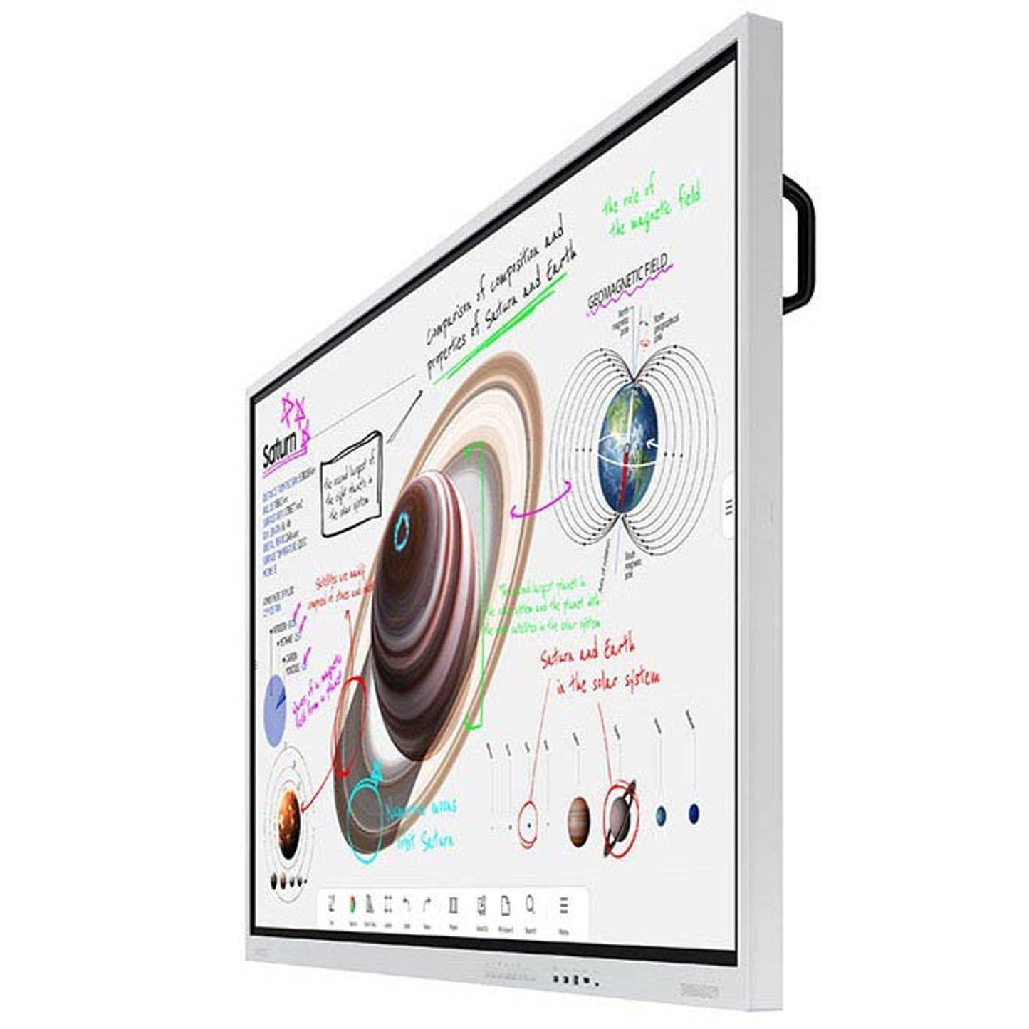 SAMSUNG Flip Pro WM75B digitales Flipchart 189,2 cm (75,0 Zoll) | LH75WMBWLGCXEN