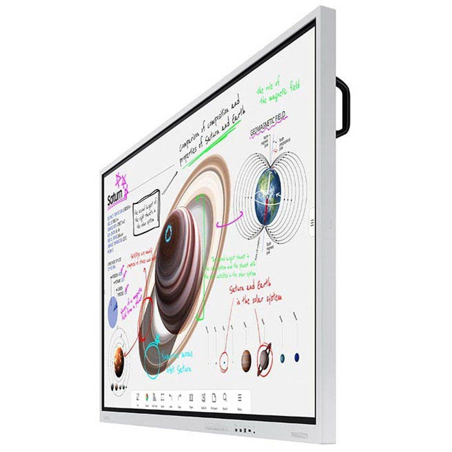 SAMSUNG Flip Pro WM85B digitales Flipchart 214,6 cm (85,0 Zoll) | LH85WMBWLGCXEN