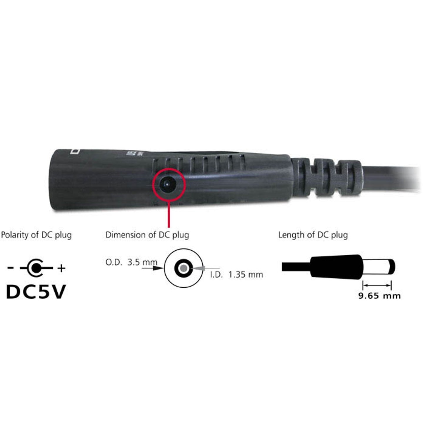 DeLOCK USB 3.0 A Kabel Verlängerung 5,0 m schwarz | 83089