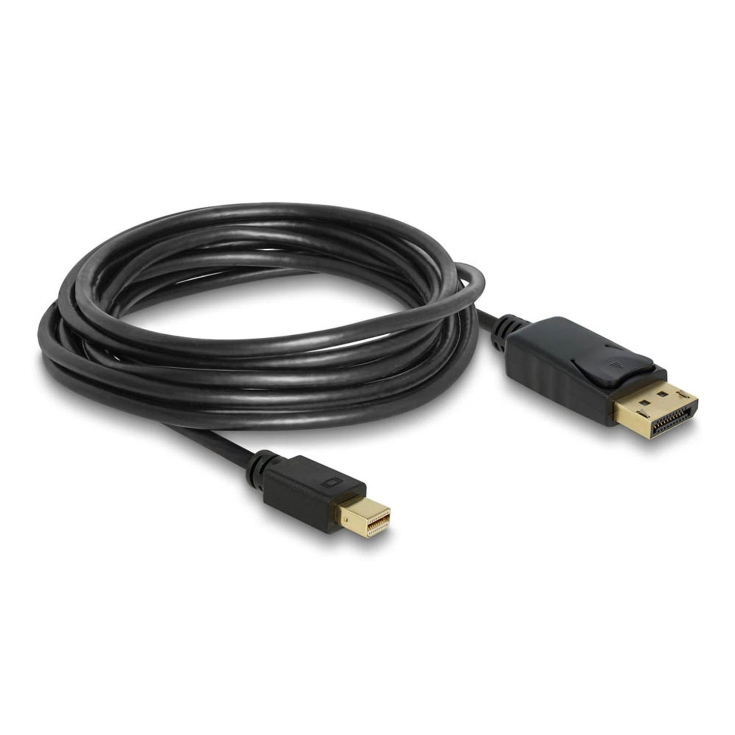 DeLOCK Mini-DisplayPort/DisplayPort Kabel 4K 60 Hz 5,0 m schwarz | 83479