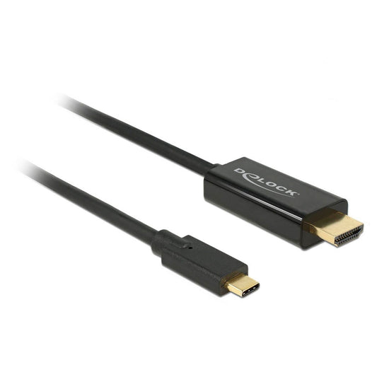 DeLOCK USB C/HDMI Kabel 4K 30Hz 2,0 m schwarz | 85259