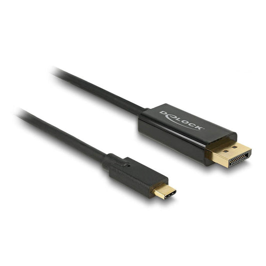 DeLOCK USB C/High Speed HDMI Kabel 4K 60 Hz 1,0 m schwarz | 85290