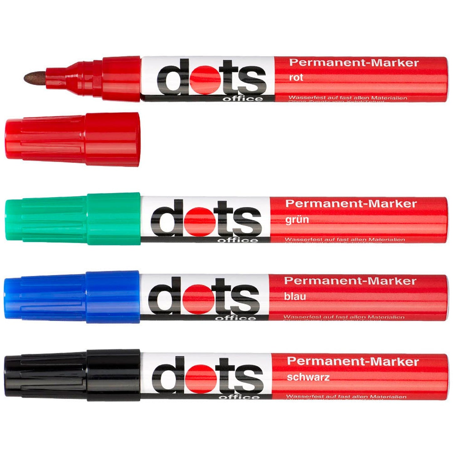 dots Permanentmarker 1,5 - 3,0 mm, 4 St.