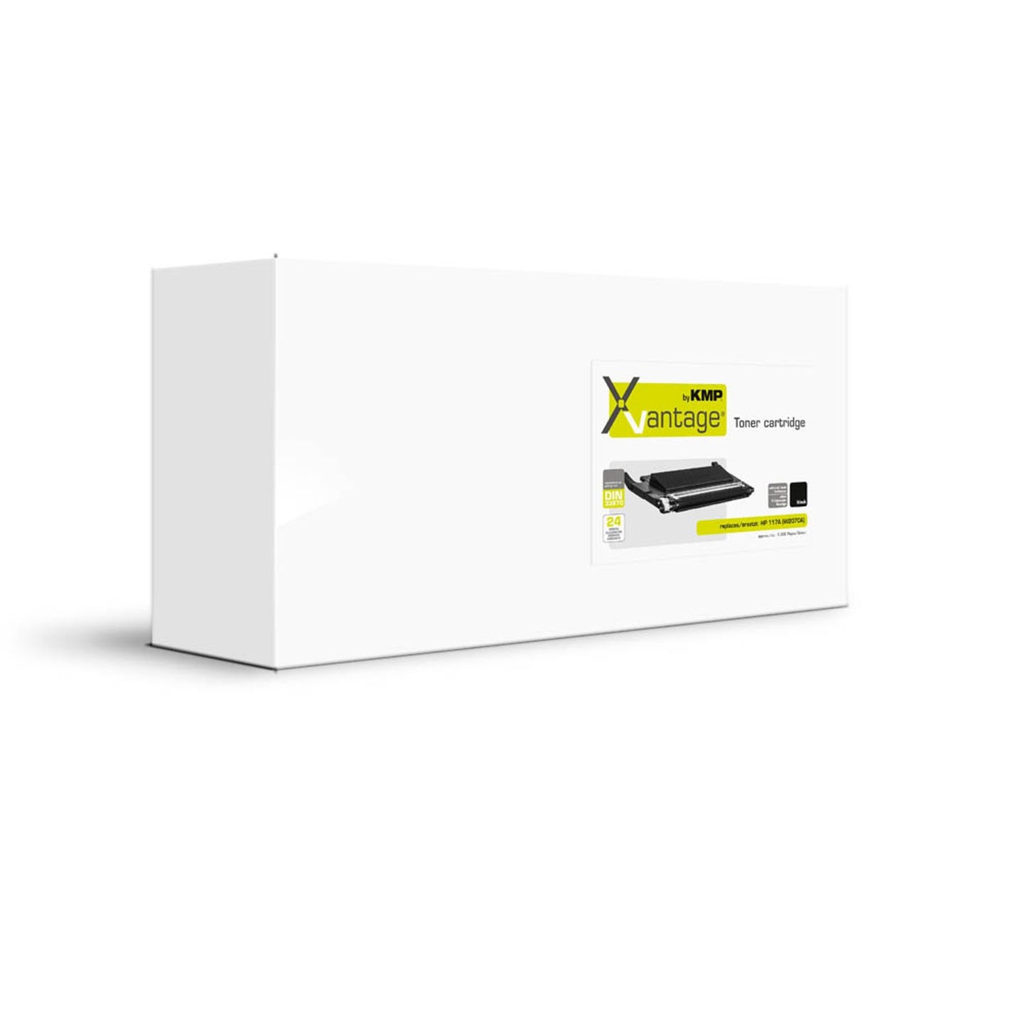 KMP XVantage® schwarz Toner kompatibel zu HP 117A (W2070A) | 2555,0080