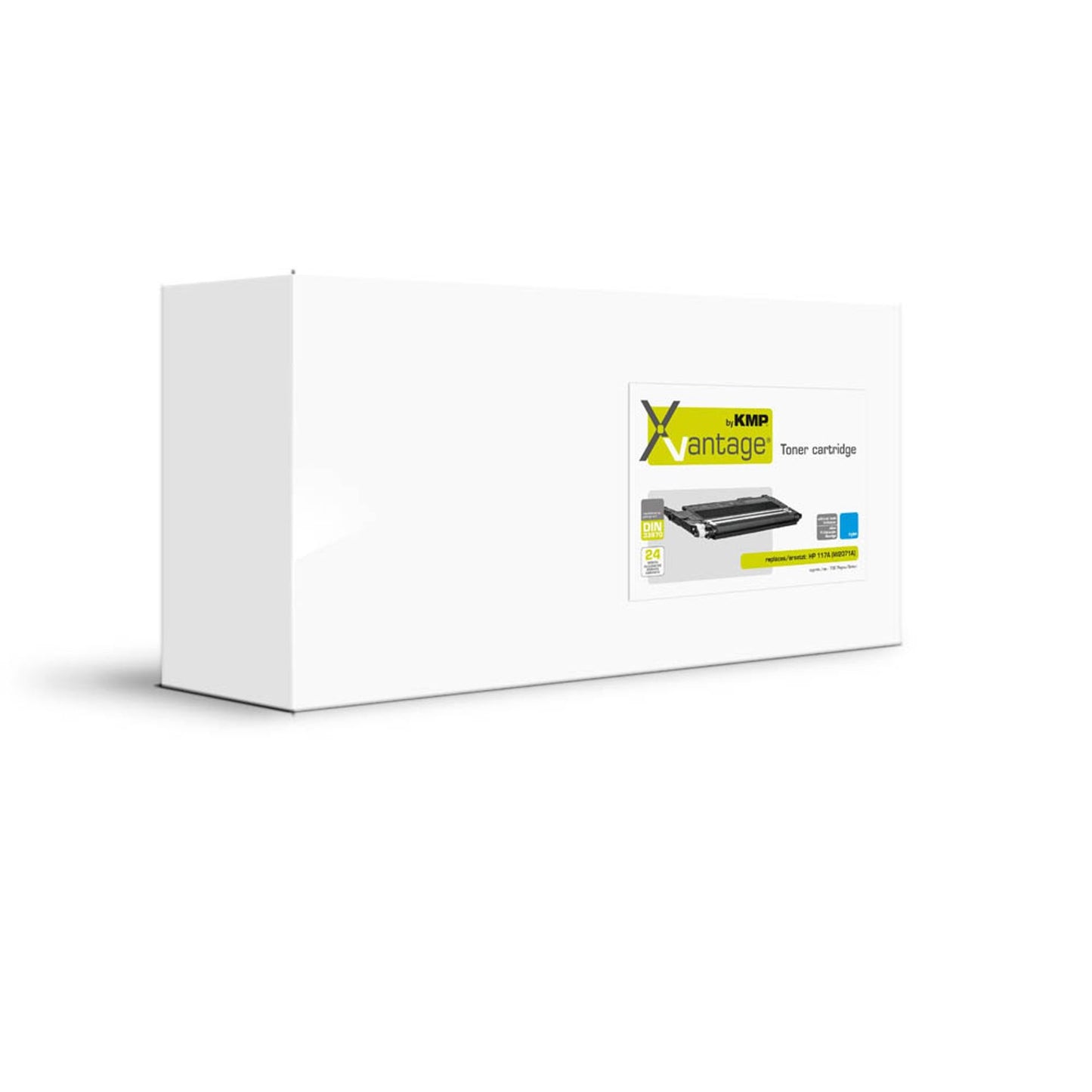 KMP XVantage® cyan Toner kompatibel zu HP 117A (W2071A) | 2555,0083