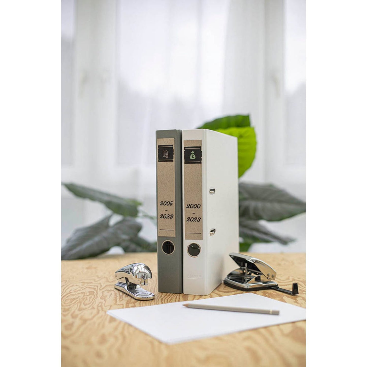HERMA Ordneretiketten weiß | 10759 | 1 Pack = 20 Blatt
