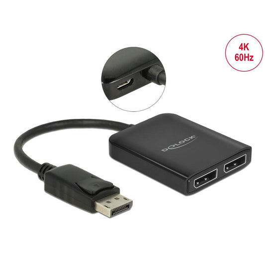 DeLOCK DisplayPort Splitter | 87768