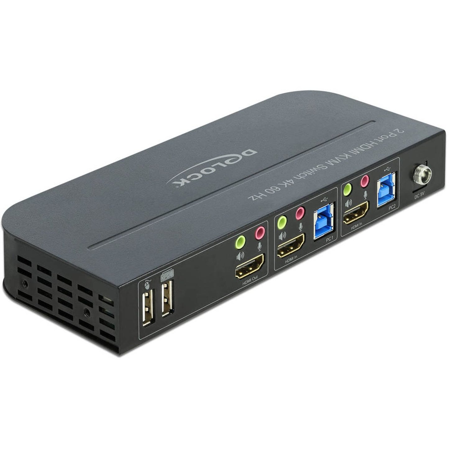 DeLOCK 4K 60 Hz KVM-Switch | 11481