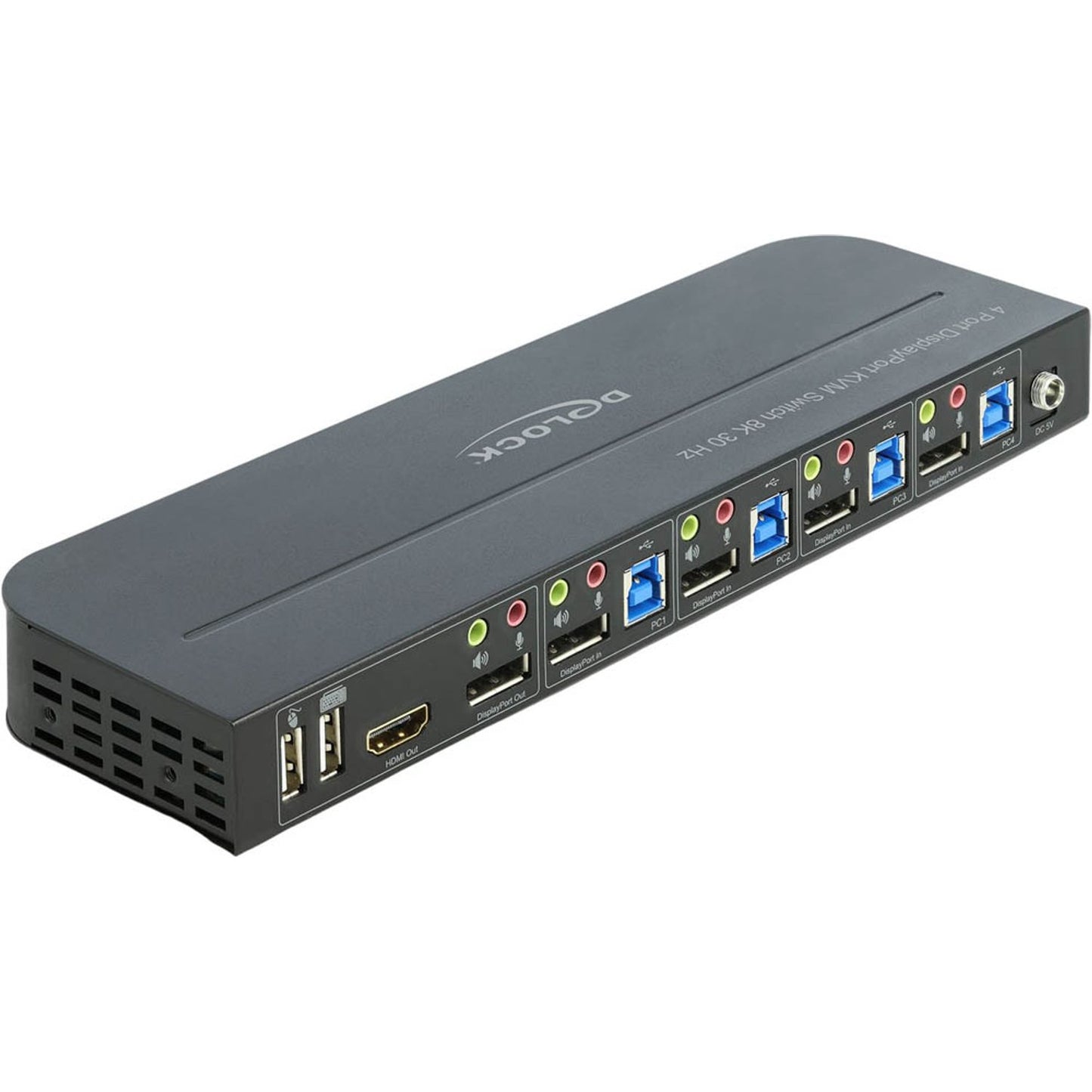 DeLOCK 8K 30 Hz KVM-Switch | 11484