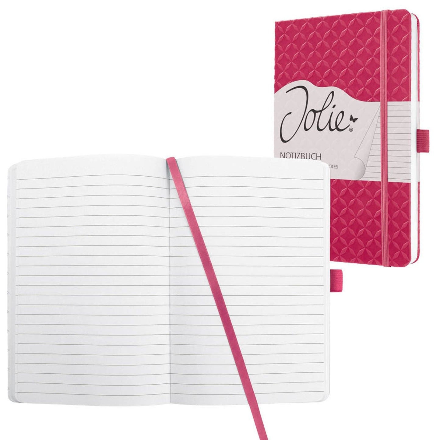 SIGEL Notizbuch Jolie® ca. DIN A5 liniert, Hardcover 174 Seiten