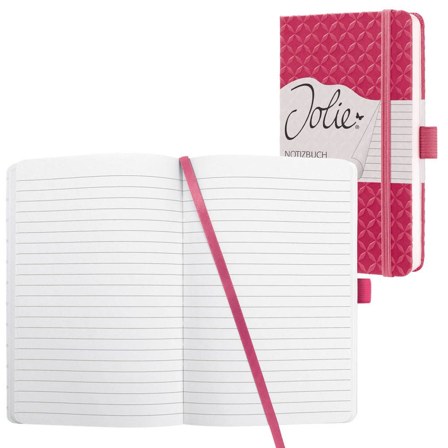 SIGEL Notizbuch Jolie® ca. DIN A6 liniert, Hardcover 174 Seiten
