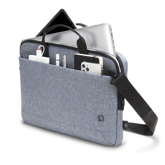 DICOTA Laptoptasche Slim Eco MOTION Kunstfaser blau bis 33,8 cm (13,3 Zoll) | D31869-RPET