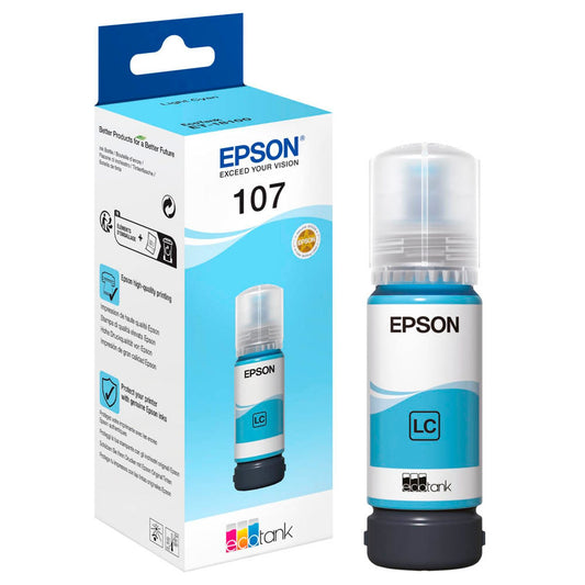 EPSON 107/T09B5 light cyan Tintenflasche | C13T09B540